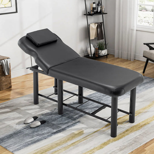 Schiff 73" Faux Leather Professional Massage Table Lash Bed Beauty Spa Bed