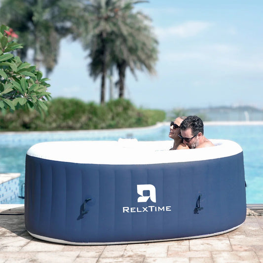2-person Oval Portable Massage Hot Tub