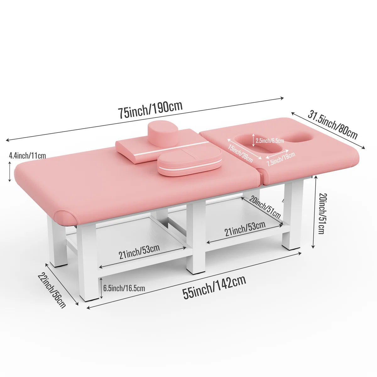 Brunot Professional Massage Table 75 Inch