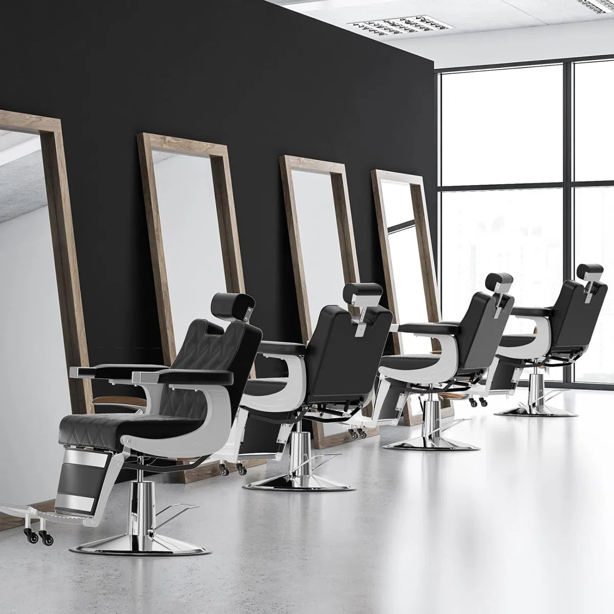 Faux Leather Massage Chair